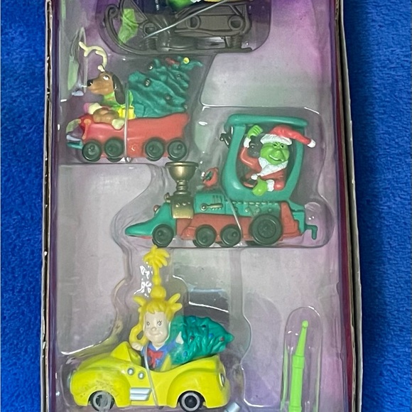 NIB 2000 Dr Seuss How The Grinch Stole Christmas! Who-Mobile Collection. Ages 4+ - Picture 1 of 9